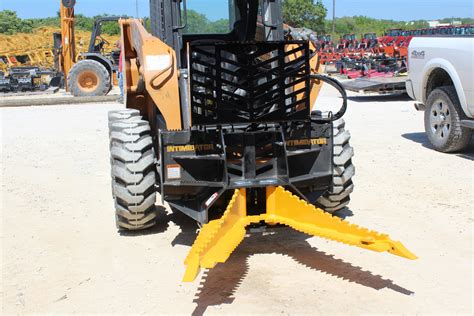 tree puller skid steer|danuser intimidator tree puller for sale.